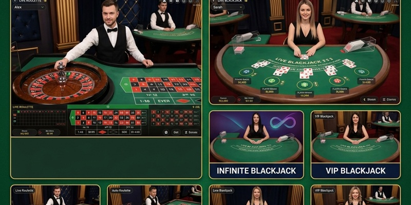 Casino B Live Dealer Lobby
